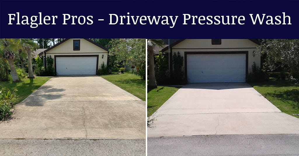 Driveway Pressure Washing in Palm Coast • Flagler Pros